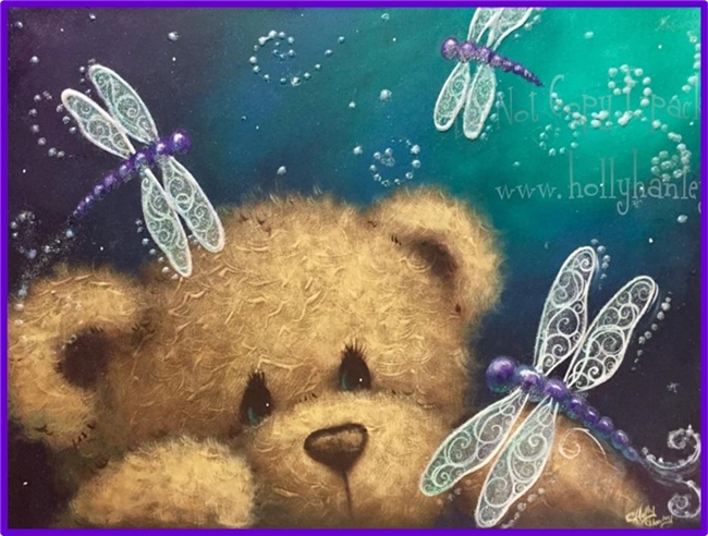 Sept. 5 -  Dragonfly Bear by Holly Hanley