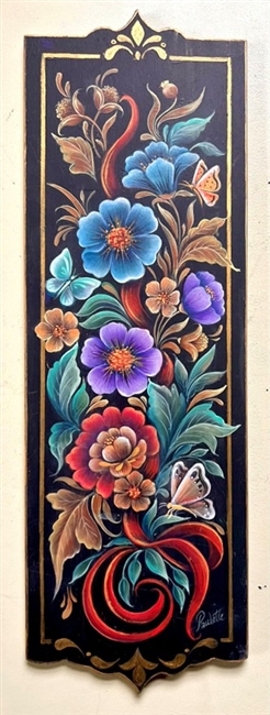 VIDEO from March 7, 2026  -  Ribbon Floral by Paulette DiGesare (includes the class recording)