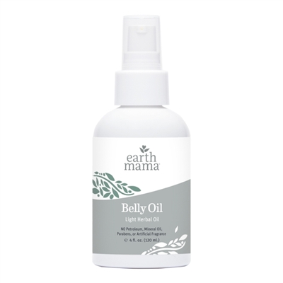 Earth Mama Belly Oil - 4 oz