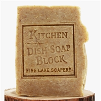 Fire Lake Soapery Kitchen Dish Soap Block