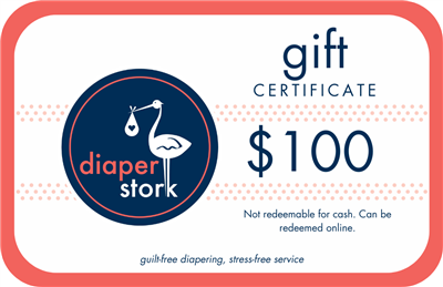 Diaper Stork Gift Certificates