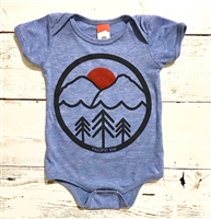 Pacific Northwest Baby Onesie