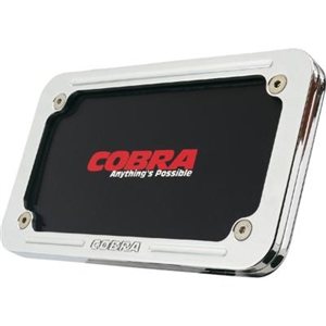 Cobra Billet Chrome License Plate Frame