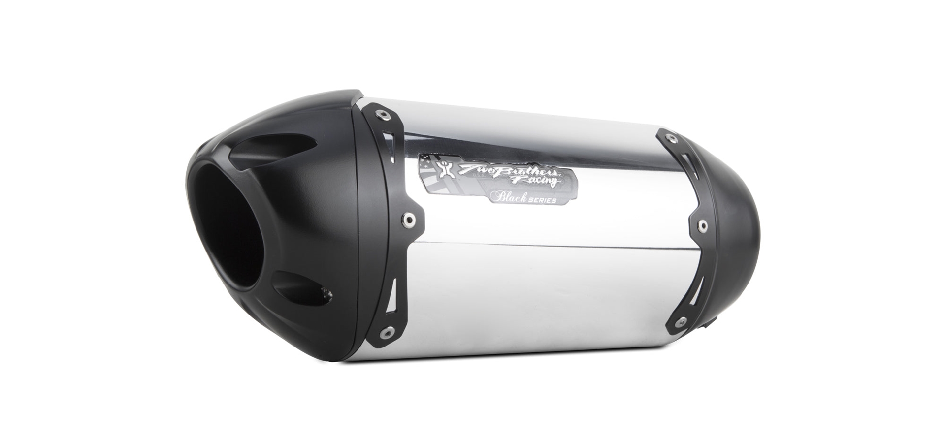 Kawasaki KLX250S/SF (2018-2020) / KLX300S/SM (2021+) Black Series Aluminum S1R Full System Exhaust by Two Brothers