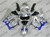 Honda CBR 929RR Silver/Blue Tribal Fairings