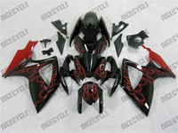 Red Fire Suzuki GSX-R 600 750 Fairings