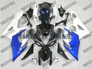 Suzuki GSX-R 1000 White/Blue OEM Style Fairings