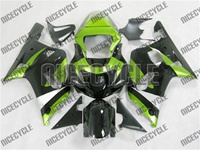 Metallic Green/Black Suzuki GSX-R 600 750 Fairings