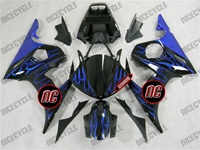 Yamaha YZF-R6 Blue Flame Fairings