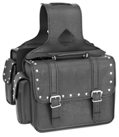 River Road Compact Box Studded Saddlebags