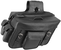 River Road Slant X-Large Braided Saddlebags