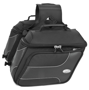 River Road Spectrum Slant Textile Saddlebags