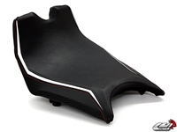 KTM RC8 2008-2014 Black/White Seat Cover