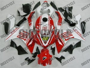 Yamaha YZF-R1 Red FIAT Fairings