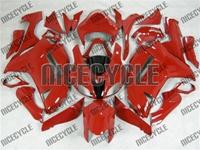 Kawasaki ZX6R Solid Red Fairings