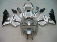 Honda CBR 600RR Silver Fairings