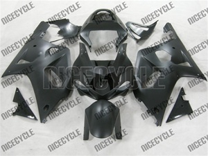 Matte Black Suzuki GSX-R 600 750 Fairings