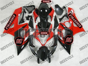 Suzuki GSX-R 1000 Red/Black OEM Style Fairings