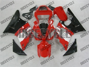 Yamaha YZF-R1 Red/White OEM Style Fairings