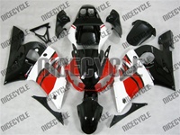 Yamaha R6 Red/White/Black Fairing