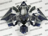 Honda CBR 600 F4i Midnight Blue/Silver Fairings