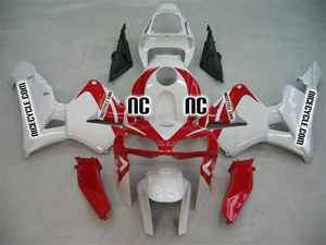 Honda CBR 600RR White/Red Fairings