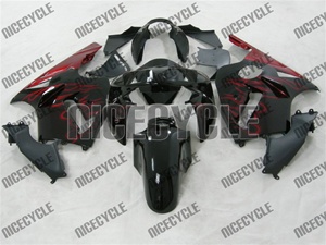 Kawasaki ZX12R Fire Red Fairings