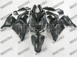 Kawasaki ZX14R Matte Black Fairings