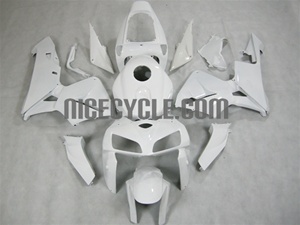 White Honda CBR 600RR Fairings