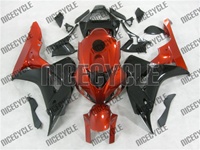 Gloss Black/Orange Honda CBR 1000RR Fairings