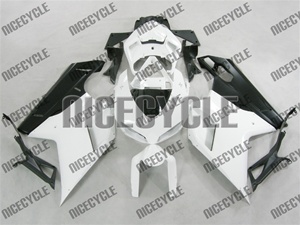 Ducati 1198 1098 848 Evo Black/White Fairings