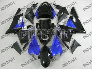 ZX10R Plasma Blue/Black Fairings