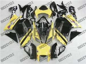 Kawasaki ZX6R Monster-ous Yellow Fairings