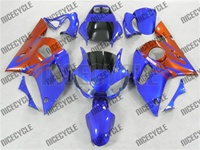 Yamaha YZF-R6 Blue/Orange Fairings