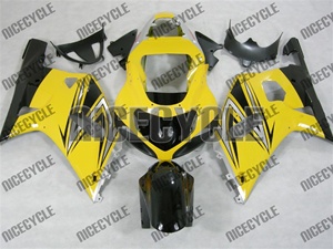 Yellow OEM Style Suzuki GSX-R 600 750 Fairings