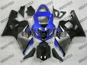 Black/Blue OEM Style Suzuki GSX-R 600 750 Fairings