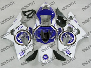 Suzuki GSX-R 1000 Lucky Strike Blue Fairings