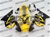 Yellow Honda CBR 600 F4i Fairings