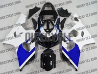 Blue/White Suzuki GSX-R 600 750 Fairings