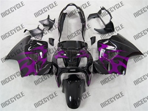 Honda VFR 800 Purple Tribal Fairings