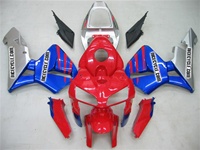 Red/Blue Honda CBR 600RR Fairings