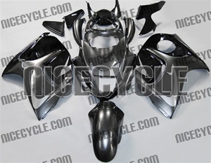 Suzuki GSX-R 1300 Hayabusa Silver/Black Fairings