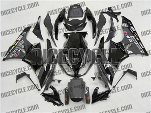 Kawasaki ZX6R Grey/Black Monster-ous Fairings