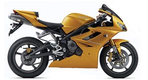 Yellow Triumph Daytona 675 Fairing