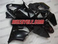 Kawasaki ZX9R Solid Black Fairings