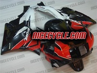 Honda CBR 600 F2 Black/Red OEM Style Fairings