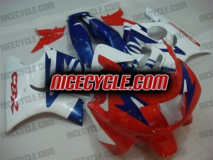 Honda CBR 600 F2 White/Red/Blue Fairings