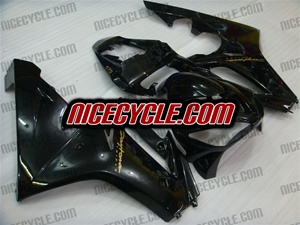 Solid Black Triumph Daytona 675 Fairing