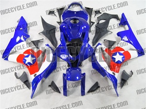 Honda CBR 600RR Captain America Fairings