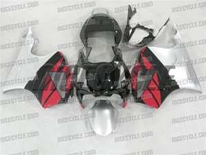 Honda RC51/VTR1000 Black/Red/Silver Fairing